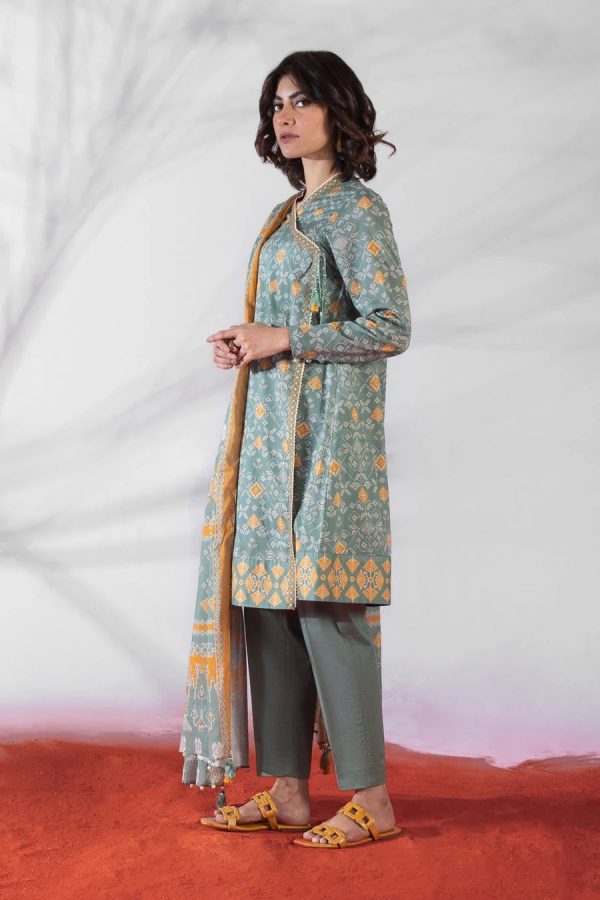 3-Piece Printed Cambric Suit - Image 2